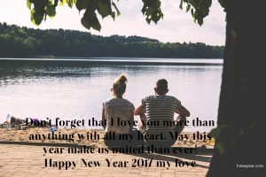 New Year Wishes for Lovers 2017