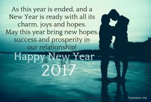 New Year Wishes for Lovers 2017