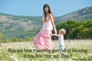 New Year Wishes for Mother 2017