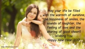 New Year Wishes for Mother 2017