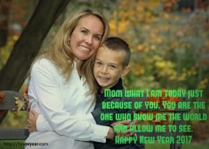 New Year Wishes for Mother 2017