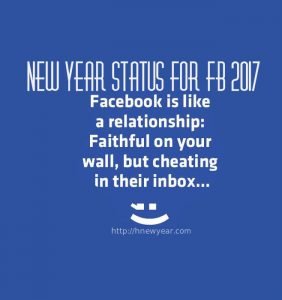 New Year Status for Facebook 2017
