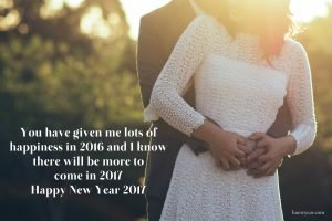 Best New Year Wishes for Wife 2017