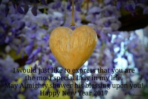 New Year Wishes 2017 for Someone Special
