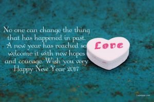 New Year Wishes 2017 for Someone Special