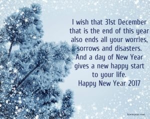 New Year Wishes 2017 for Someone Special