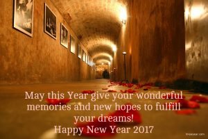 New Year Wishes 2017 for Someone Special