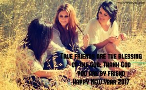New Year Wishes for Friendship 2017
