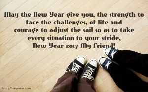 New Year Wishes for Friendship 2017