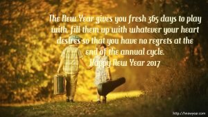 New Year Wishes for Friendship 2017