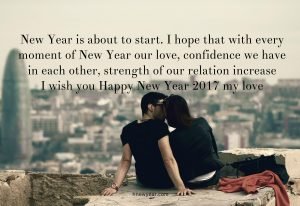 New Year Wishes for Lovers 2017