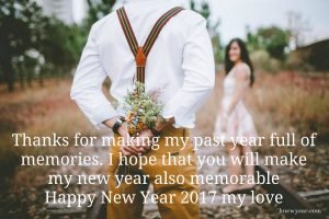 New Year Wishes for Lovers 2017