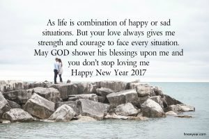 New Year Wishes for Lovers 2017