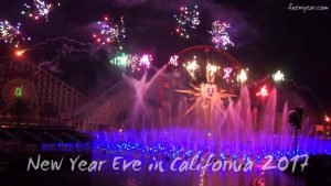 New Year Eve in California 2017