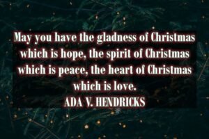 Short Inspirational Christmas Wishes Sayings 2023