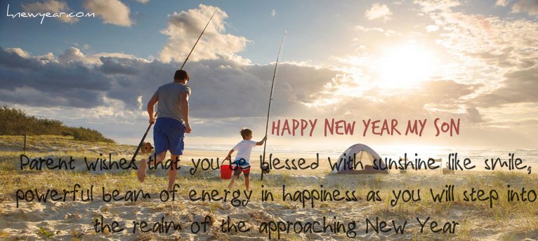 49+ New Year Wishes for Son 2024 Greetings
