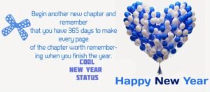 Interesting and Cool New Year Status 2024 Quotes for Friends