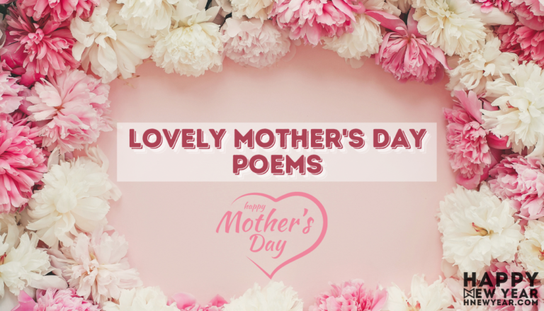 19+ Lovely Mother's Day Poems for MOM