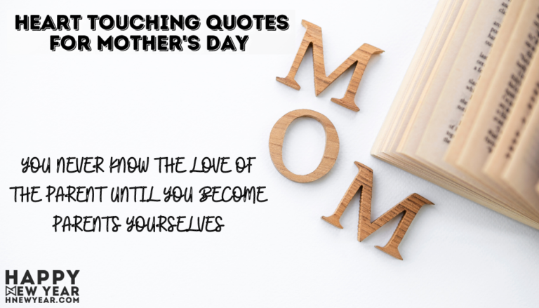 Mother's Day Quotes Heart Touching Quotes for Mother's Day