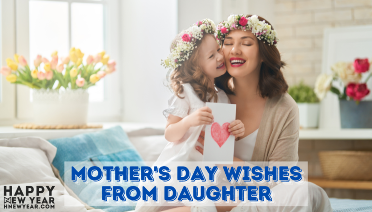 Mother's Day Wishes from Daughter for MOM