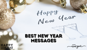 Best New Year Messages, SMS in English