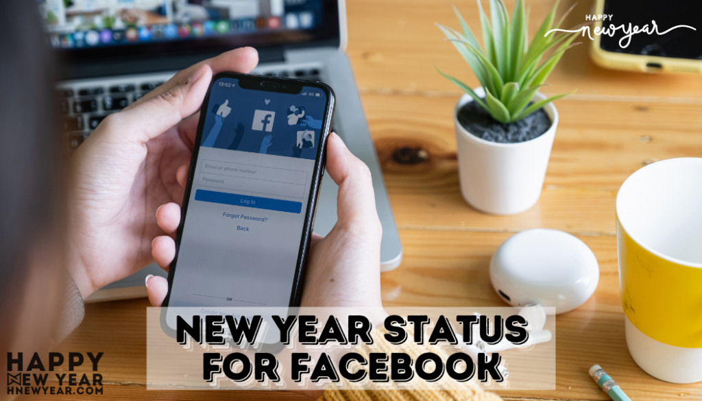 Dashing New Year Status for Facebook, New Year FB Status