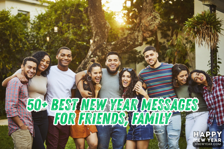 50 Best New Year Messages for Friends, Family