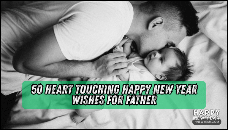 50 Heart Touching Happy New Year Wishes for Father, DAD