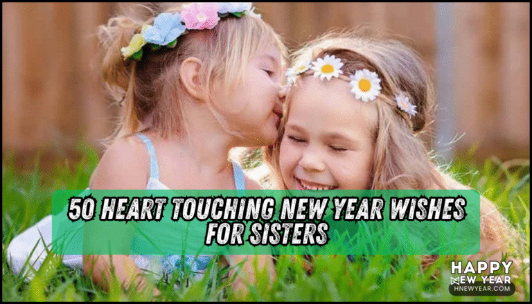 50 Heart Touching New Year Wishes for Sisters, Quotes, SMS