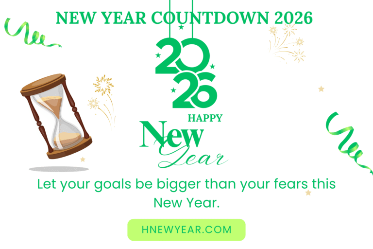New Year Countdown 2026 - How Many Days & Weeks are Left