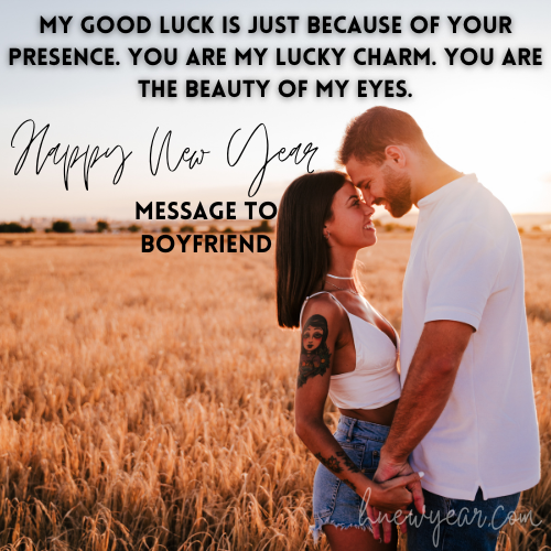30+ Happy New Year Message To Boyfriend 2025