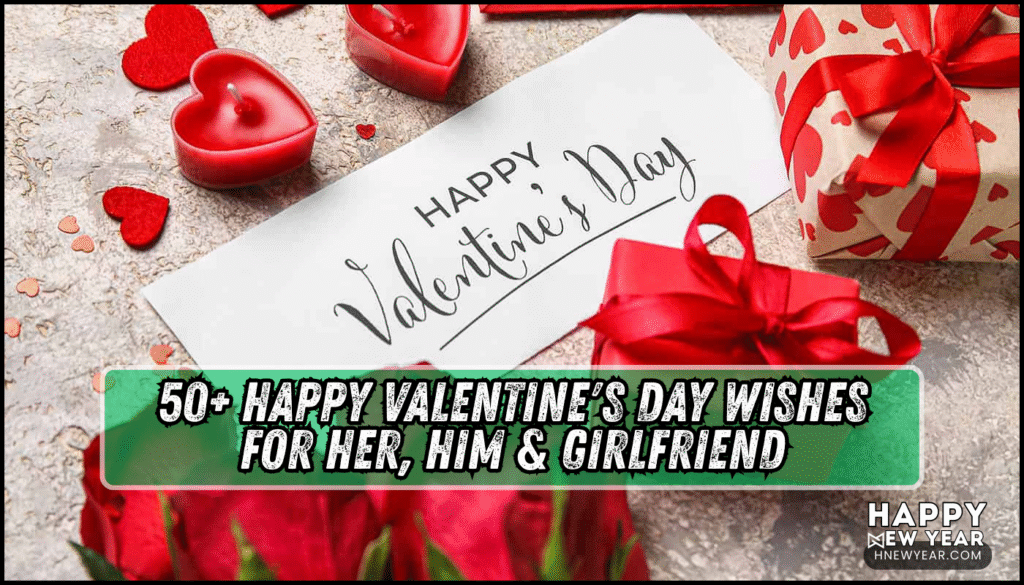 50+ Happy Valentine's Day Wishes for Her, Him & Girlfriend