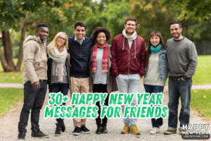 30+ Happy New Year Messages for Friends