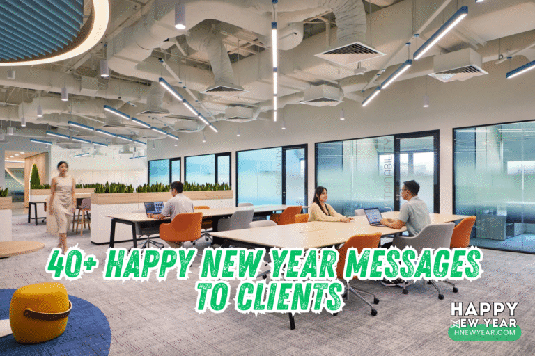 40+ Happy New Year Messages To Clients